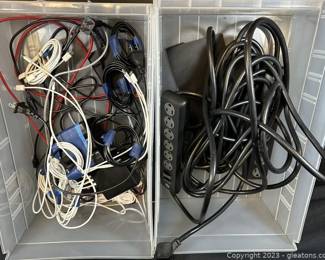 Surge Protector and Cord Lot