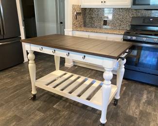 Large kitchen island