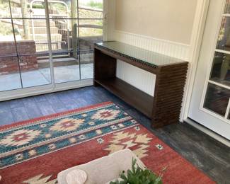 Buffett - heavy glass - very nice