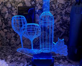3D wine light