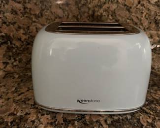 Light blue toaster