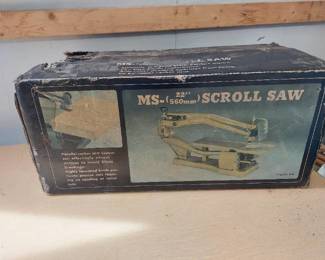 22 in scroll saw - box has been wet