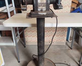 Craftsman 1/4 hp grinder on stand