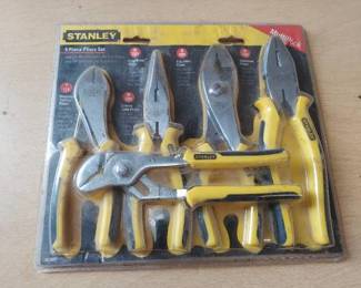 Stanley 5 Pc pliers set