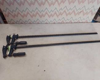 2 Pittsburgh bar clamps - 30" Capacity