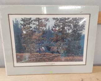 Gary Keimig print - signed and Numbered "Through the Lodgepoles"