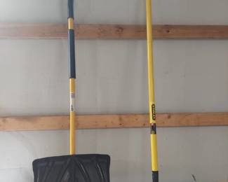 Snow Shovel and Rake