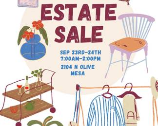 Retro Vintage Garage Sale Flyer