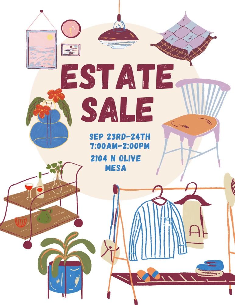 Retro Vintage Garage Sale Flyer