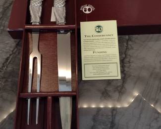 New Thanksgiving carving set.