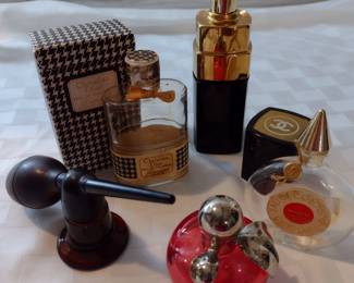 Cologne collectible bottles.