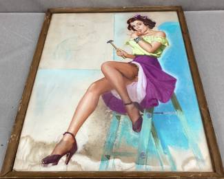 Knute Munson Original Chalk Pastel