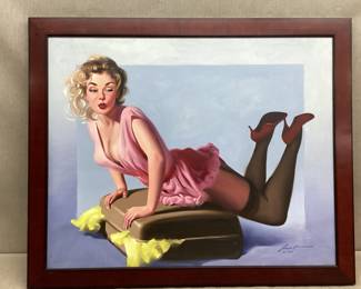 Donald Rusty Rust Oil on Canvas