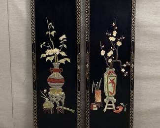 Black Lacquer w/Soapstone Inlay