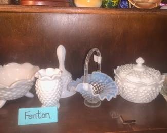 Lovely Antique Fenton Glassware