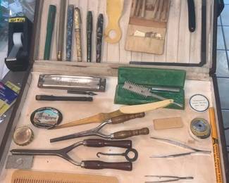 Antique Box filled with Antiques of Past Gone