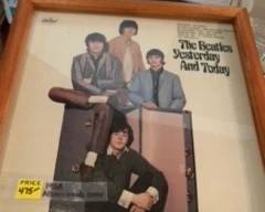 Framed Beatles Priced High very Rare for Beatles Fan