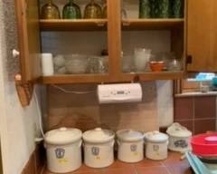 Antique CROCK decanters for the Kitchen