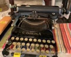 #3 Corona Student fold up Typewriter 1930's