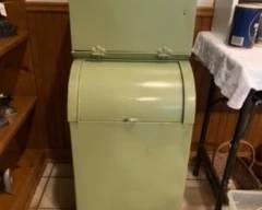 Antique Metal bread and potato bin