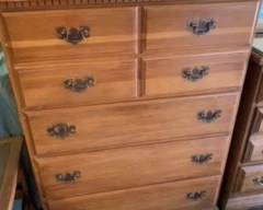 7 drawer Dresser