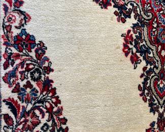 as found spots on rug