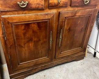 closer view of lower doors