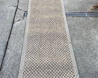 $150. Custom runner from Restoration Hardware. 2' 6" x 8' 8".