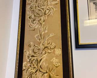 $80. Batik  42"h x 20"w