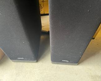 $90. Definitive Technology Surround Speakers - pair.  14.5"h x 9"w.  Serial number 0825775
