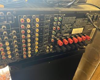 back of the receiver