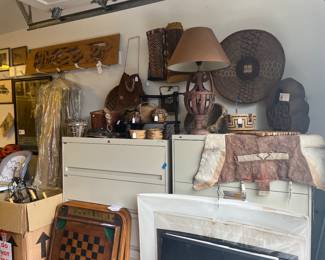 Overview of the many things for sale, in-person is Friday and Saturday, items available on line are featured in theri own photo with pricing information. 