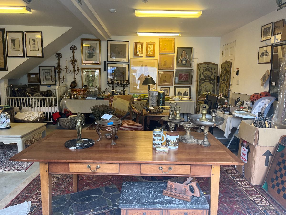 Overview of the many things for sale, in-person is Friday and Saturday, items available on line are featured in theri own photo with pricing information. 