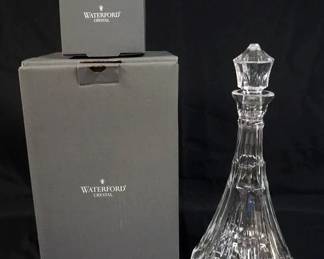 1034	WATERFORD CRYSTAL MILLENNIUM COLLECTION MAGNUM DECANTOR, APPROXIMATELY 16 1/2 IN 
