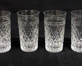 1053	WATERFORD CRYSTAL 8 PIECES OF 5 1/2 IN H GLASSES
