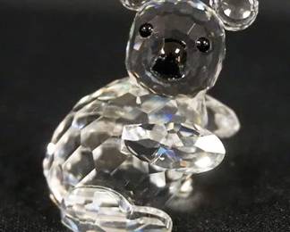 1066	SWAROVSKI CRYSTAL FIGURINE, BEAR, APPROXIMATELY 2 IN H
