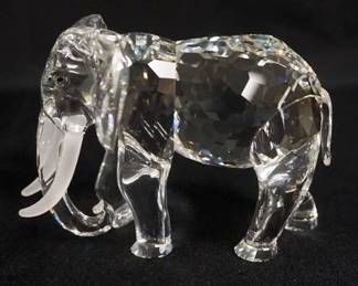 1079	SWAROVSKI CRYSTAL INSPIRATION AFRICA FIGURINE, 1993 ELEPHANT, APPROXIMATELY 5 IN X 4 IN H

