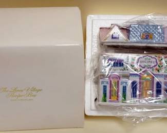 1102	LENOX VILLAGE COLLECTION, RECIPE BOX, BOXED, APPROXIMATELY 5 1/2 IN
