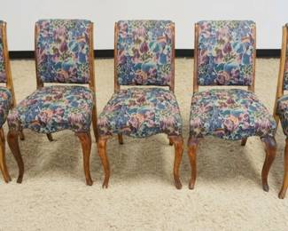 1224	SET OF 5 UPHOLSTERED SIDE CHAIRS
