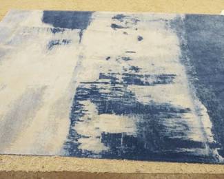 1255	MODERN STYLE THROW RUG, APPROXIMATELY 6 FT 2 IN X 7 FT 11 IN
