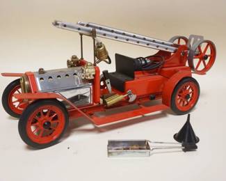 1297	MAMOD TOY STEAM ENGINE FIRE TRUCK, APPROXIMATELY 6 IN X 20 IN X 8 IN
