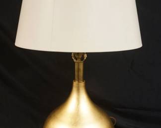 1258A	MODERN STYLE MORTON LAMP BY VISUAL COMFORT, APPROXIMATELY 33 IN HIGH
