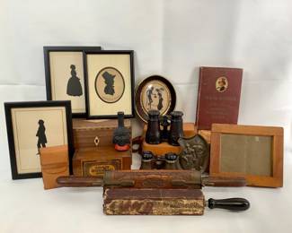 JIFI217 Vintage Antique Assortment Mixture of all different kinds of vintage/antique items.