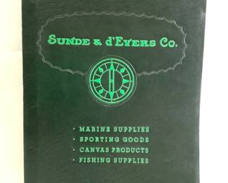 JIFI220 Sunde D Evers Co. Marine Steamship SuppliesCatalog for wholesale & distributors. Manufacturers of tent, awnings, tarpaulins, flags, sails, rigging canvas products.