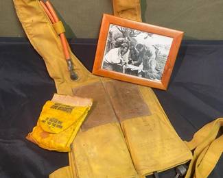 Original U.S. WWII USAAF Mae West Pneumatic Life Vest 