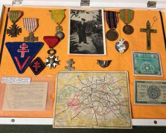 WW2 French Resistance Ephemera