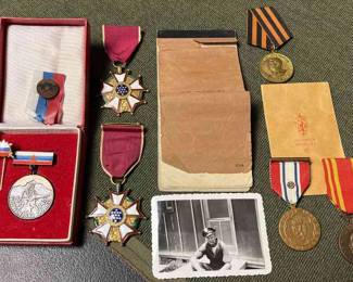 Russian British WW2 Medals