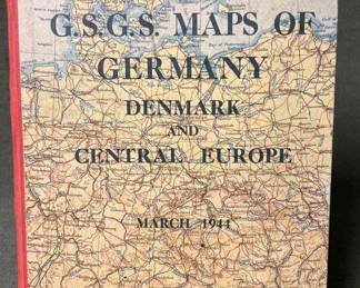 Secret notes on CSGS Maps of Germany, Denmark & Central Europe