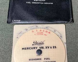 Bristol Hercules Fuel Consumption Indicator