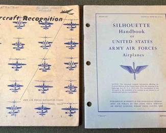 WW2 Aircraft Recognition Manuals 